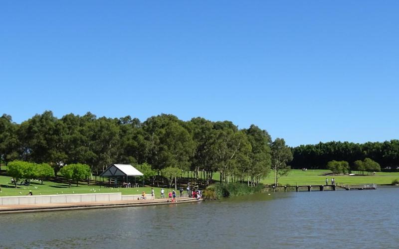 Parkside & City View In Sydney Olympic Park Exteriér fotografie